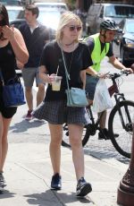 DAKOTA FANING Out and About in New York 2307