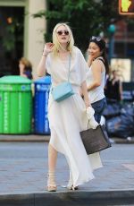DAKOTA FANING Out and About in New York