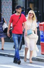 DAKOTA FANING Out and About in New York