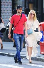 DAKOTA FANING Out and About in New York