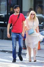 DAKOTA FANING Out and About in New York