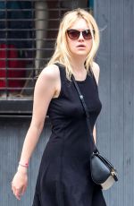 DAKOTA FANNING Out and About in New York