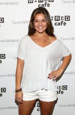 DANIELLE CAMPBELL at Wired Cafe at Comic-con 2014 in San Diego