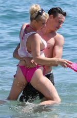 DANNIELA WESTBROOK in Bikini at a Beach in Turkey