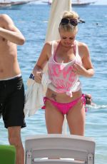 DANNIELA WESTBROOK in Bikini at a Beach in Turkey