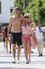 DANNIELA WESTBROOK in Bikini at a Beach in Turkey