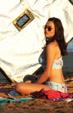 DEMI HARMAN in Bikini on the Set of Home and Away in Sydney