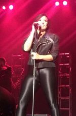 DEMI LOVATO Performs at Neon Lights Tour in Reno