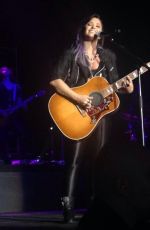 DEMI LOVATO Performs at Neon Lights Tour in Reno