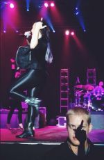 DEMI LOVATO Performs at Neon Lights Tour in Reno