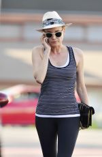 DIANE KRUGER in Tights Leaves a Gym in Hollywood
