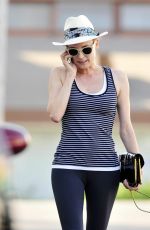 DIANE KRUGER in Tights Leaves a Gym in Hollywood