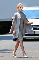 DIANNA AGRON on the Set of Headlock in Beverly Hills