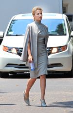 DIANNA AGRON on the Set of Headlock in Beverly Hills