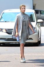 DIANNA AGRON on the Set of Headlock in Beverly Hills