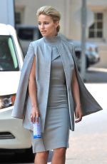 DIANNA AGRON on the Set of Headlock in Beverly Hills