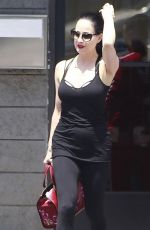 DITA VON TEESE Leaves Yoga Class in Los Angeles