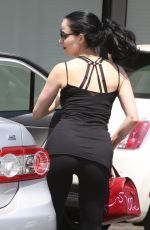 DITA VON TEESE Leaves Yoga Class in Los Angeles