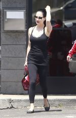 DITA VON TEESE Leaves Yoga Class in Los Angeles