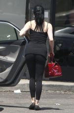 DITA VON TEESE Leaves Yoga Class in Los Angeles