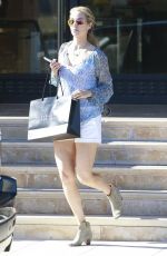 ELIZABETH BERKLEY Leaves Barneys New York in Beverly Hills