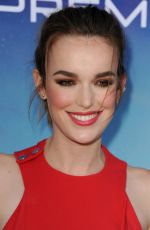 ELIZABETH HENSTRIDGE at Guardians of the Galaxy Premiere in Hollywood