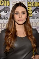 ELIZABETH OLSEN at Avengers: Age of Ultron Panel at Comic-con