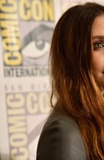 ELIZABETH OLSEN at Avengers: Age of Ultron Panel at Comic-con