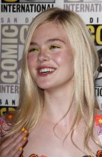 ELLE FANNING at Focus Features Panel at Comic-con 2014 in San Diego