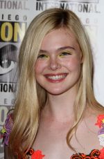 ELLE FANNING at Focus Features Panel at Comic-con 2014 in San Diego