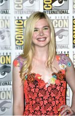 ELLE FANNING at Focus Features Panel at Comic-con 2014 in San Diego
