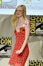 ELLE FANNING at Focus Features Panel at Comic-con 2014 in San Diego
