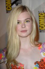 ELLE FANNING at Focus Features Panel at Comic-con 2014 in San Diego