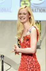 ELLE FANNING at Focus Features Panel at Comic-con 2014 in San Diego