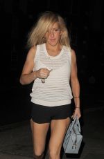 ELLIE GOULDING Arrives at Her Home in London