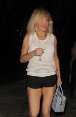 ELLIE GOULDING Arrives at Her Home in London