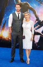 ELSA PATAKY at Guardians of the Galaxy Premiere in London