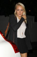 EMILY OSMENT Arrives at Chateau Marmont in Los Angeles