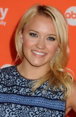 EMILY OSMENT at Disney and ABC Televison 2014 TCA Summer Tour