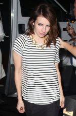 EMMA ROBERTS Arrives at a Comic-con After Party in San Diego