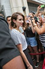 EMMA ROBERTS Arrives at Comic-con 2014 in San Diego