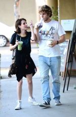EMMA ROBERTS Heading to Rarth Bar in Los Angeles