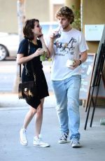 EMMA ROBERTS Heading to Rarth Bar in Los Angeles