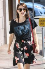 EMMA ROBERTS Out and About in West Hollywood