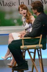 EMMA STONE at Good Morning America in  1607