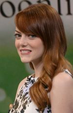 EMMA STONE at Good Morning America in  1607