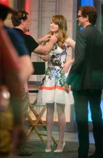 EMMA STONE at Good Morning America in  1607