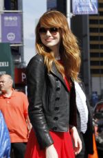 EMMA STONE at Late Show with David Letterman in New York