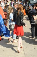 EMMA STONE at Late Show with David Letterman in New York