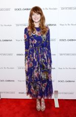 EMMA STONE at Magic in the Moonlight Premiere in New York